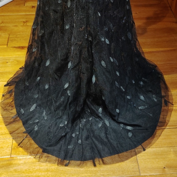 Rene By Rene Ruiz Collection Embroidered Evening Gown - Picture 11 of 14